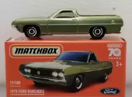 Matchbox - 1970 Ford ranchero - 17/100
