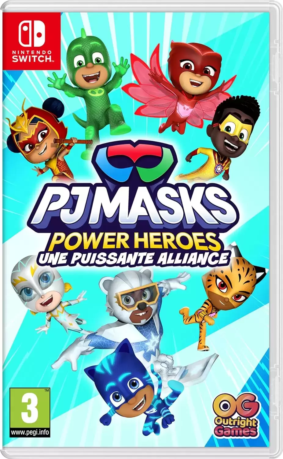 Nintendo Switch Games - PJMasks Power Heroes : Une Puissante Alliance
