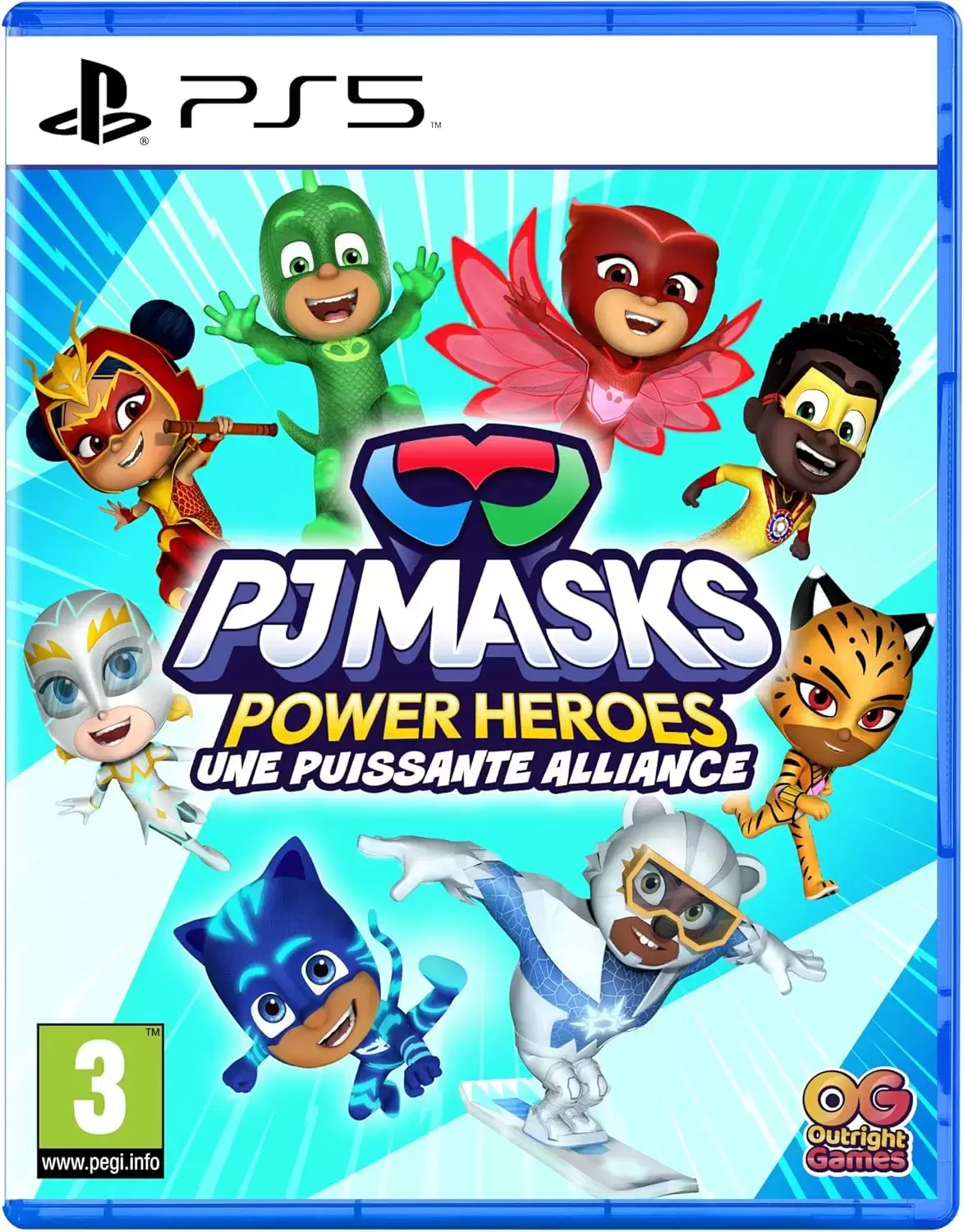 Jeux PS5 - PJMasks Power Heroes : Une Puissante Alliance