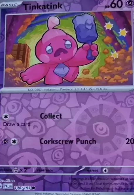 Paldea Evolved - PALEN - Tinkatink Reverse