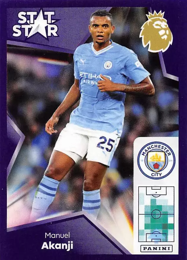 Premier League 2024 - Manuel Akanji - Stat Star