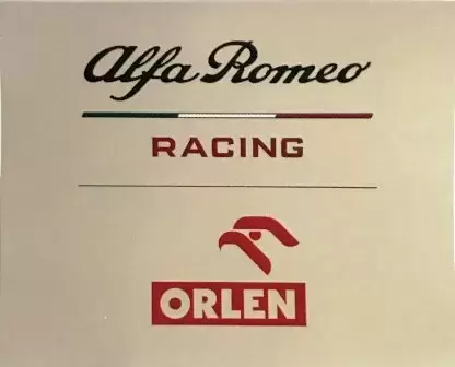 Formula 1 Season 2021 - Alfa Romeo - Team logos