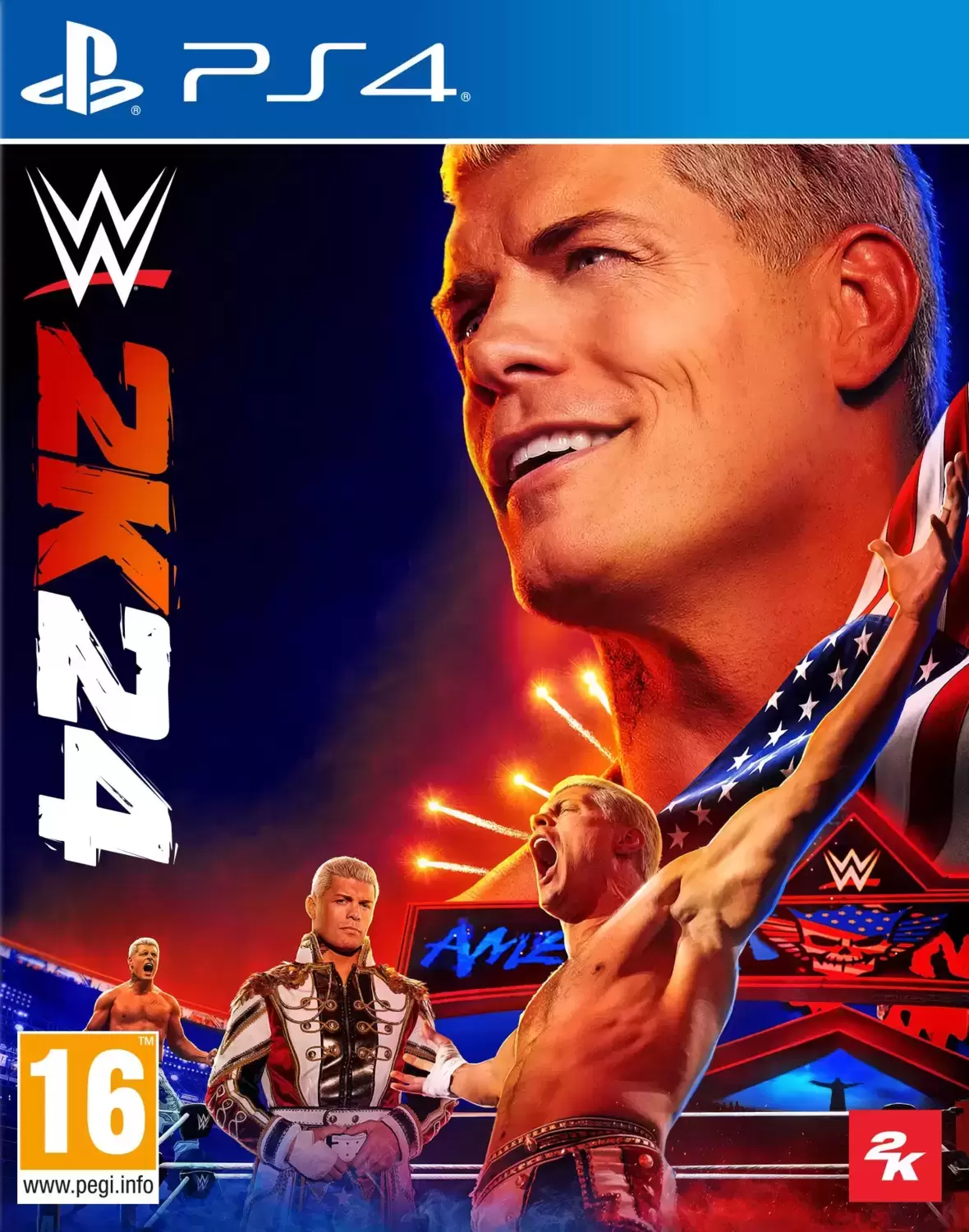 Jeux PS4 - WWE 2K24