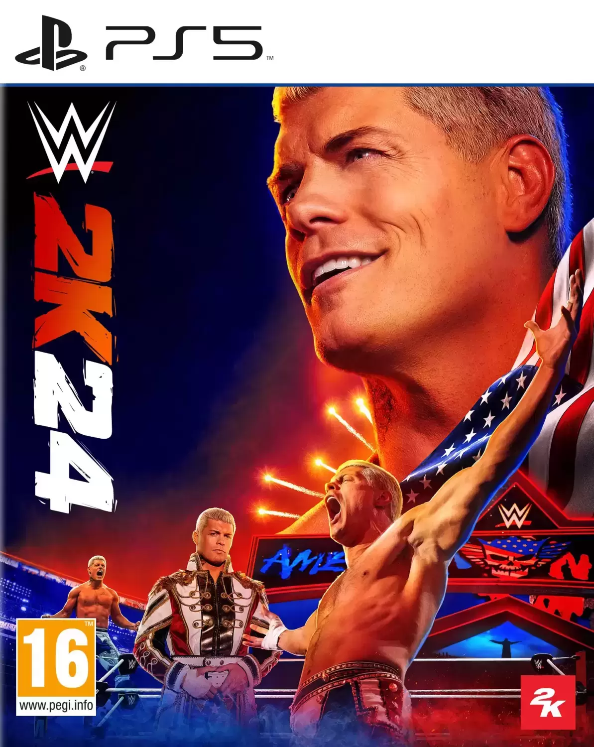 Jeux PS5 - WWE 2K24