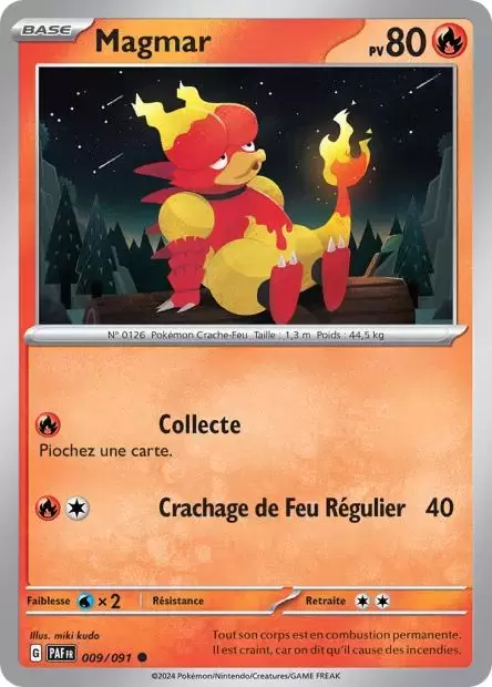 Destinées de Paldea - PAFFR - Magmar