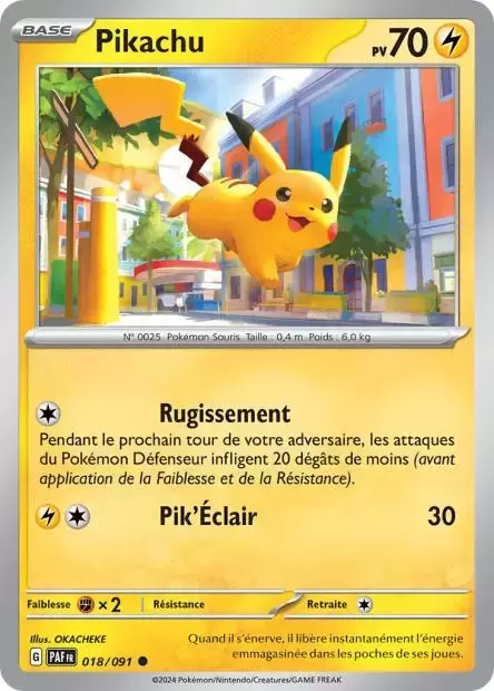 Destinées de Paldea - PAFFR - Pikachu