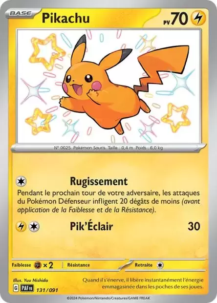 Destinées de Paldea - PAFFR - Pikachu