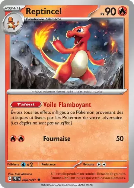 Destinées de Paldea - PAFFR - Reptincel