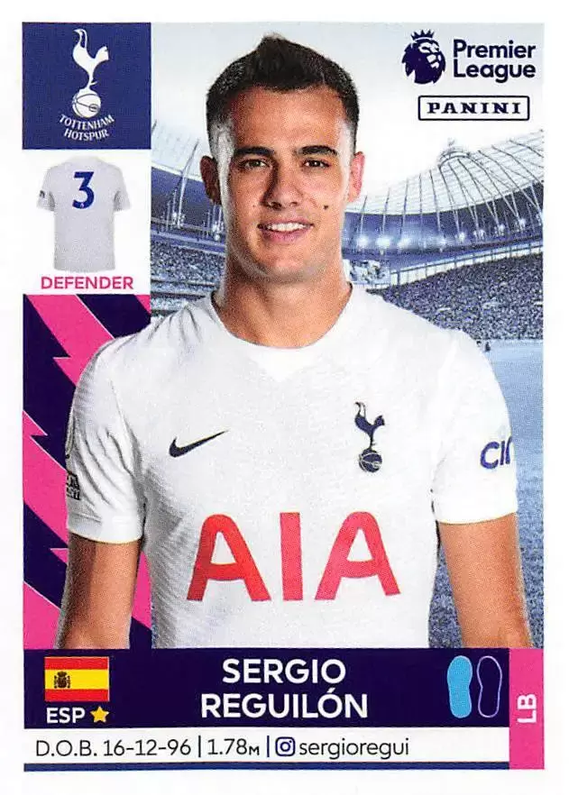 Premier League 2022 - Sergio Reguilón - Tottenham Hotspur