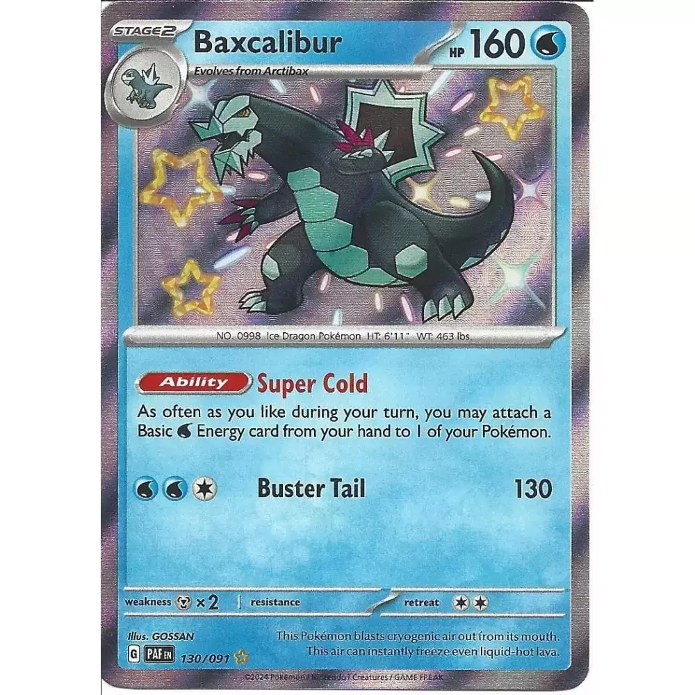Paldean Fates - PAFEN - Baxcalibur
