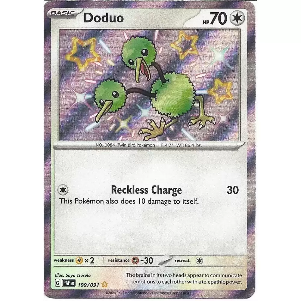Paldean Fates - PAFEN - Doduo