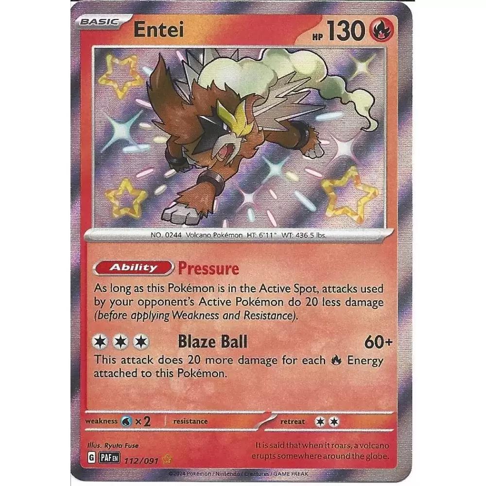 Paldean Fates - PAFEN - Entei