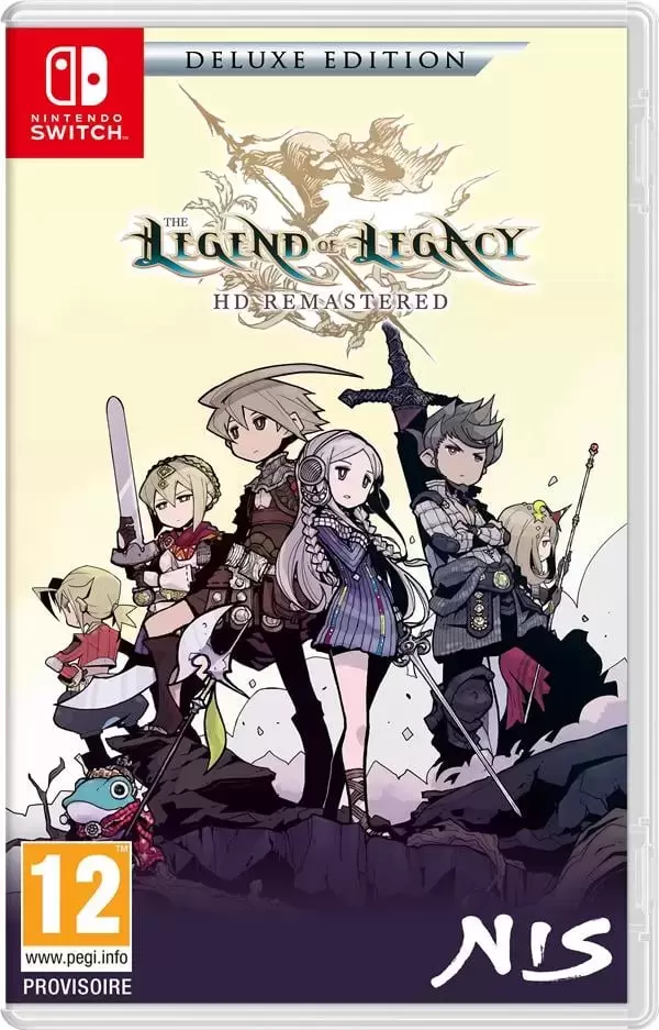Nintendo Switch Games - The Legend of Legacy - HD Remastered