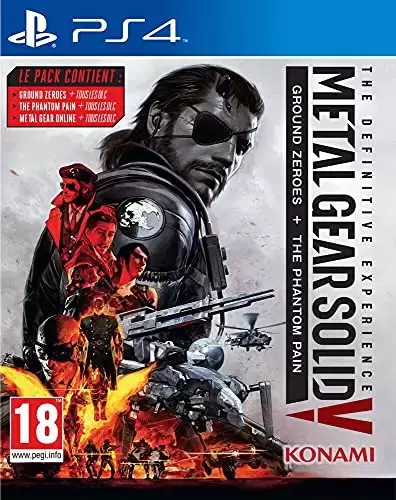 Jeux PS4 - Metal Gear Solid V : The Definitive Experience