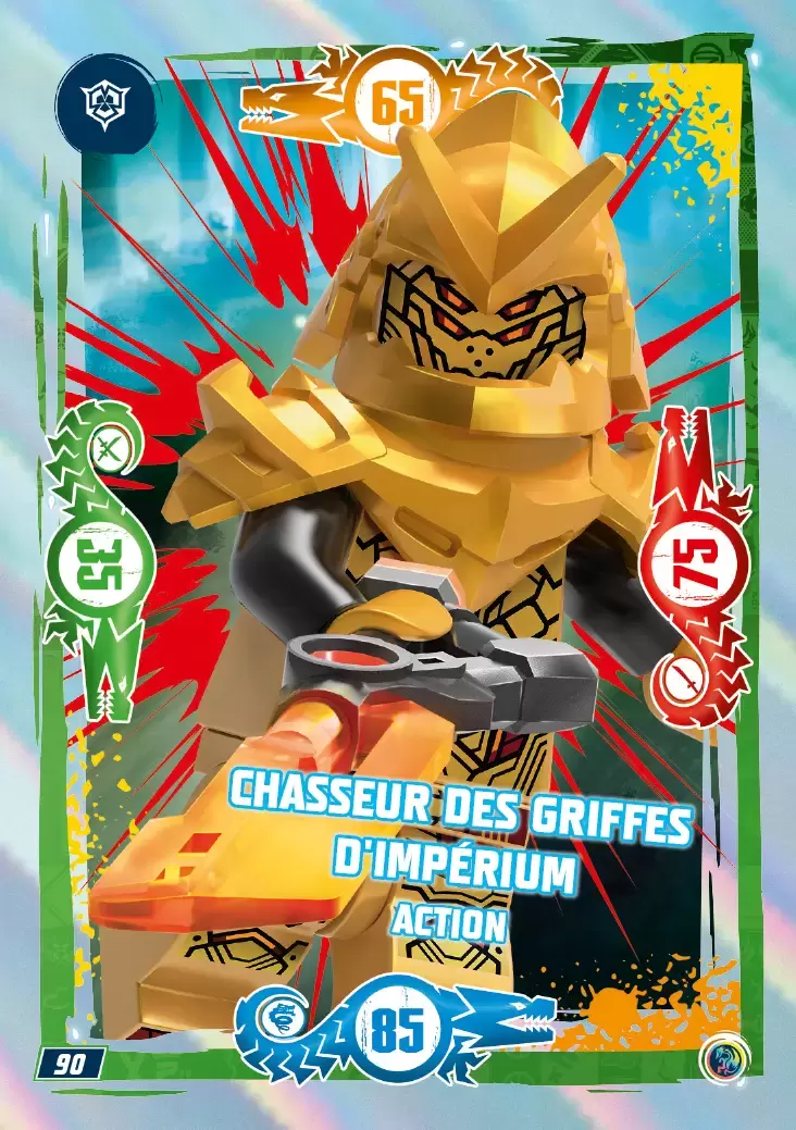 LEGO Ninjago Série 7 - Chasseur des Griffes d\'Impérium Action
