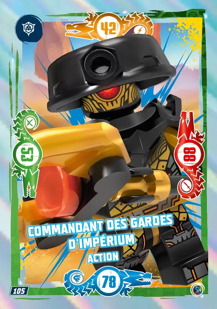 LEGO Ninjago Série 7 - Commandant des Gardes d\'Impérium Action