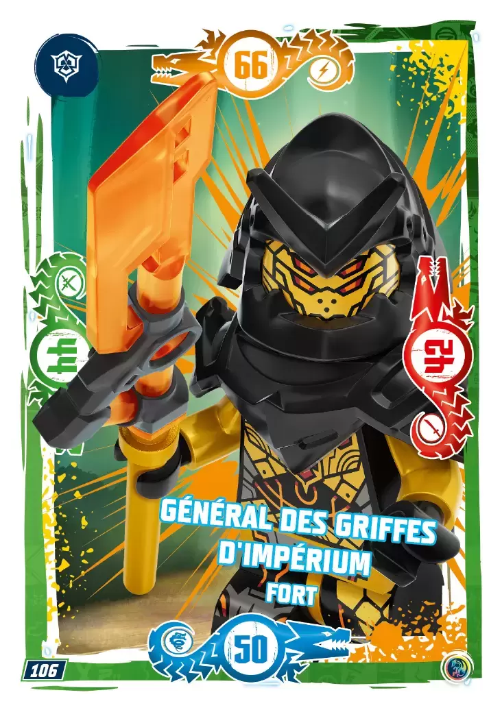 LEGO Ninjago Série 7 - Général des Griffes d\'Impérium fort