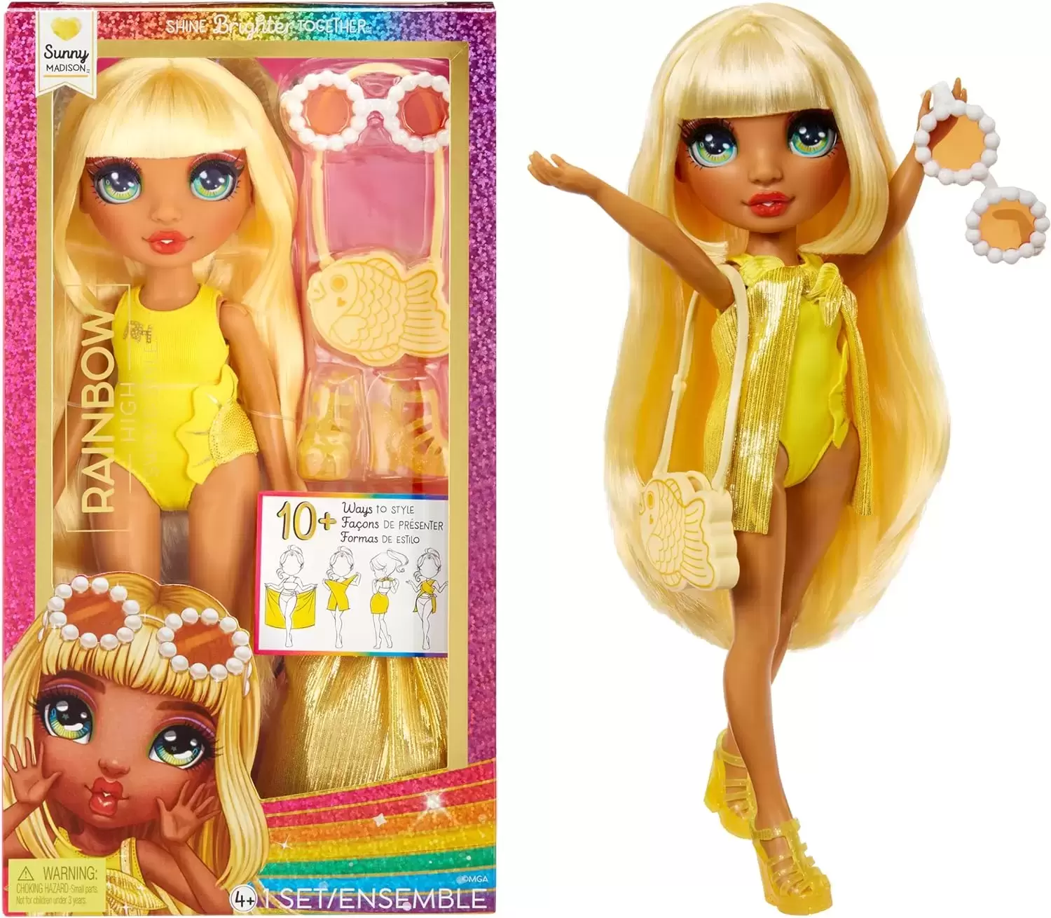 Sunny Madison - Swim & Style - Rainbow High doll