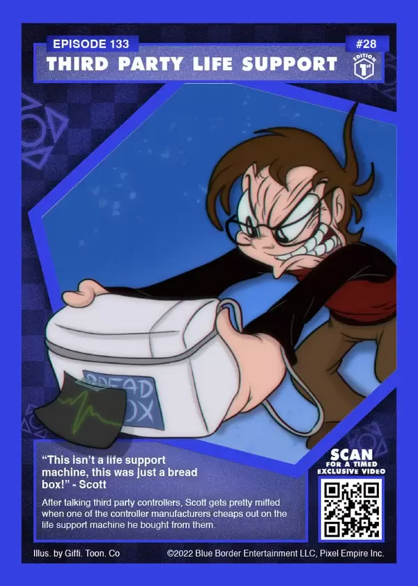 Scott the Woz Trading Cards - Third Party Life Support