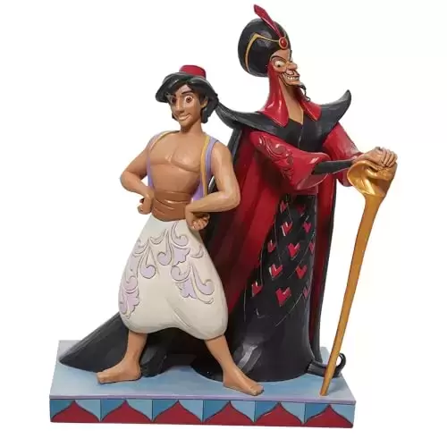 Disney Traditions by Jim Shore - Aladdin & Jafar Good Vs. Evil