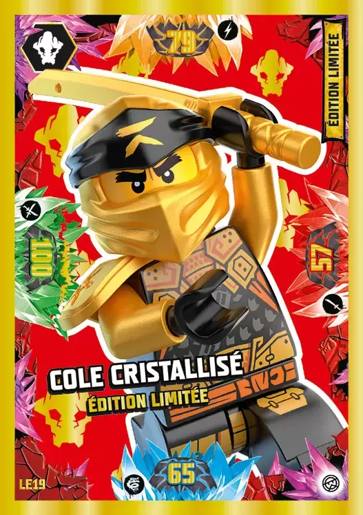 LEGO Ninjago Série 6 - Cole cristallisé édition limitée