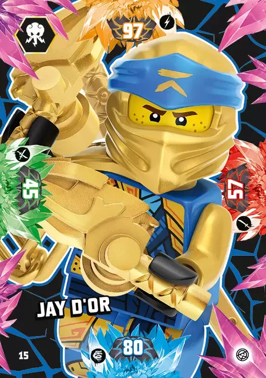 LEGO Ninjago Série 6 - Jay d\'or