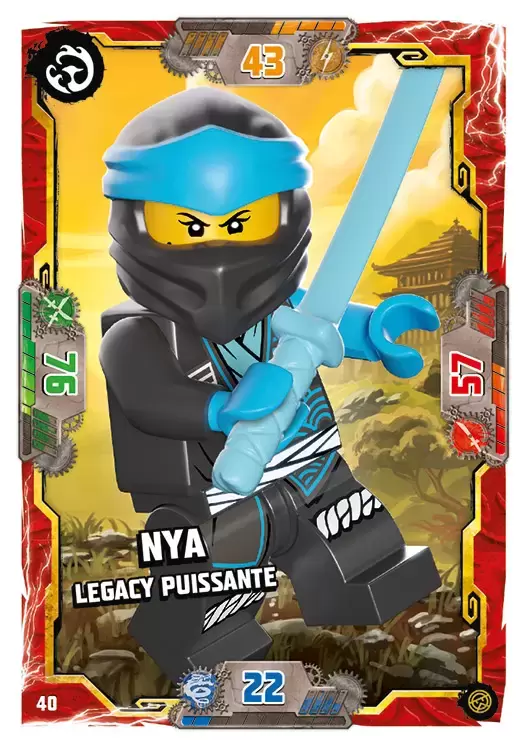 LEGO Ninjago Série 6 - Nya Legacy puissante