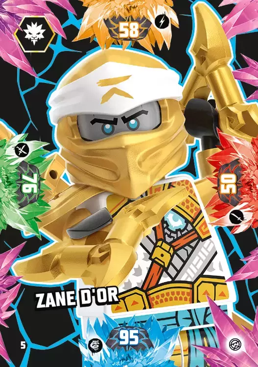 LEGO Ninjago Série 6 - Zane d\'or