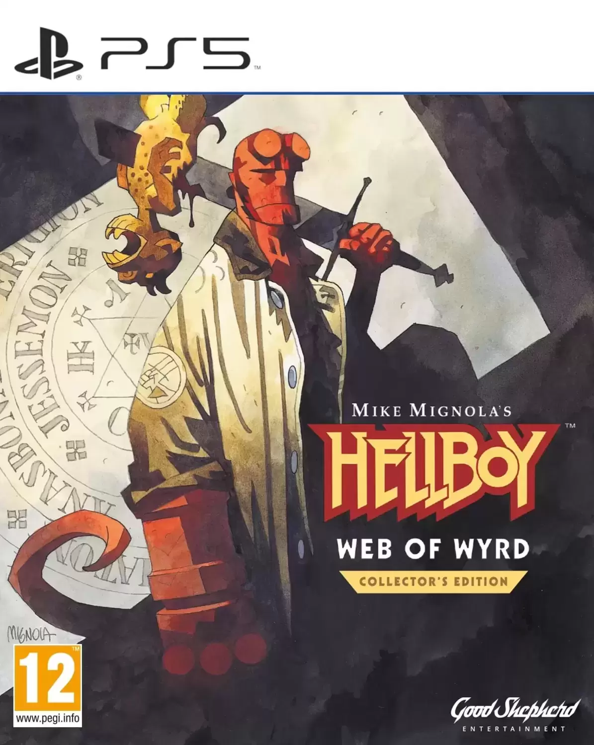 Jeux PS5 - Hellboy (Mike Mignola\'s Hellboy) : Web of Wyrd (Collector\'s Edition)