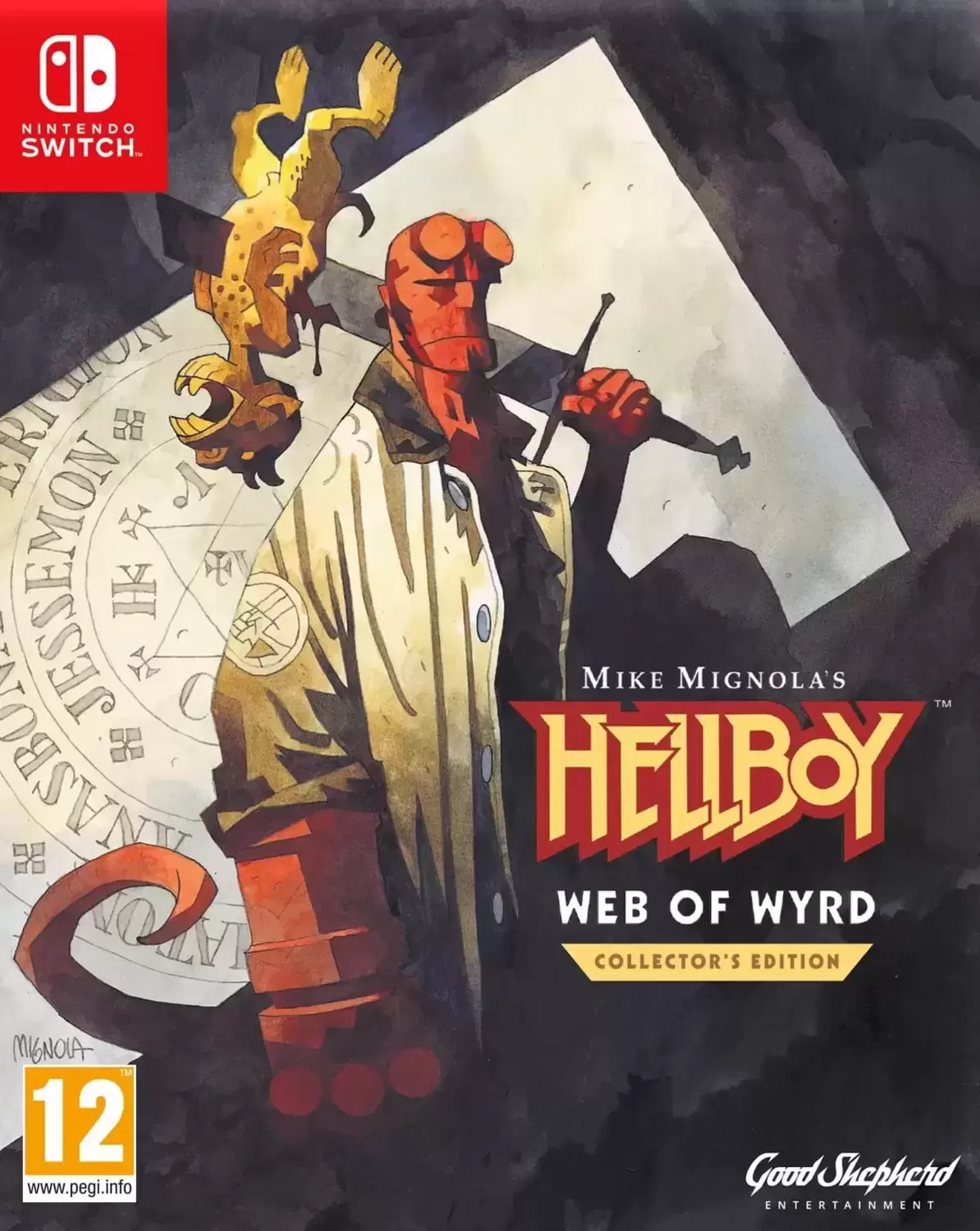 Nintendo Switch Games - Hellboy (Mike Mignola\'s Hellboy) : Web of Wyrd (Collector\'s Edition)