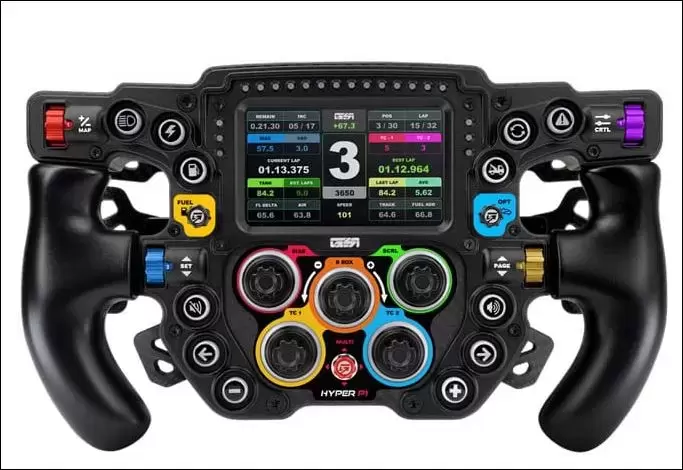 Gaming Steering Wheel & Pedals - Gomez Sim Industries Hyper P1 Wheel
