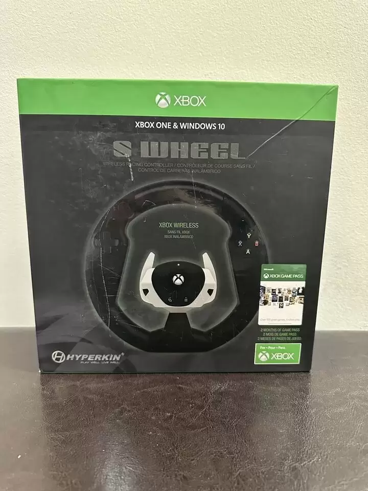 Gaming Steering Wheel & Pedals - Hyperkin - S WHEEL