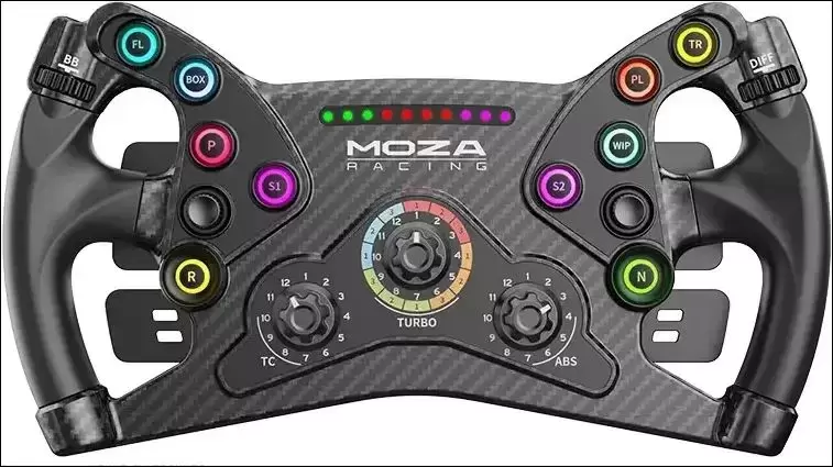 Gaming Steering Wheel & Pedals - MOZA Racing KS Steering Wheel