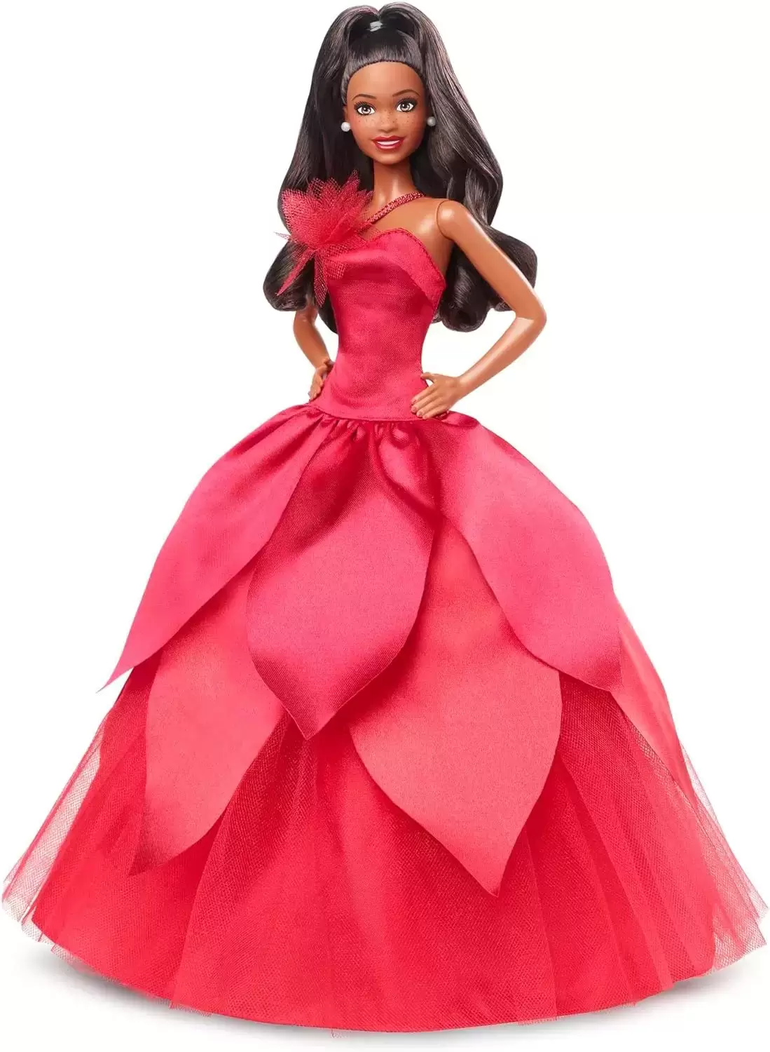Barbie Holidays Collection - 2022 Holiday Barbie, Dark-Brown Hair