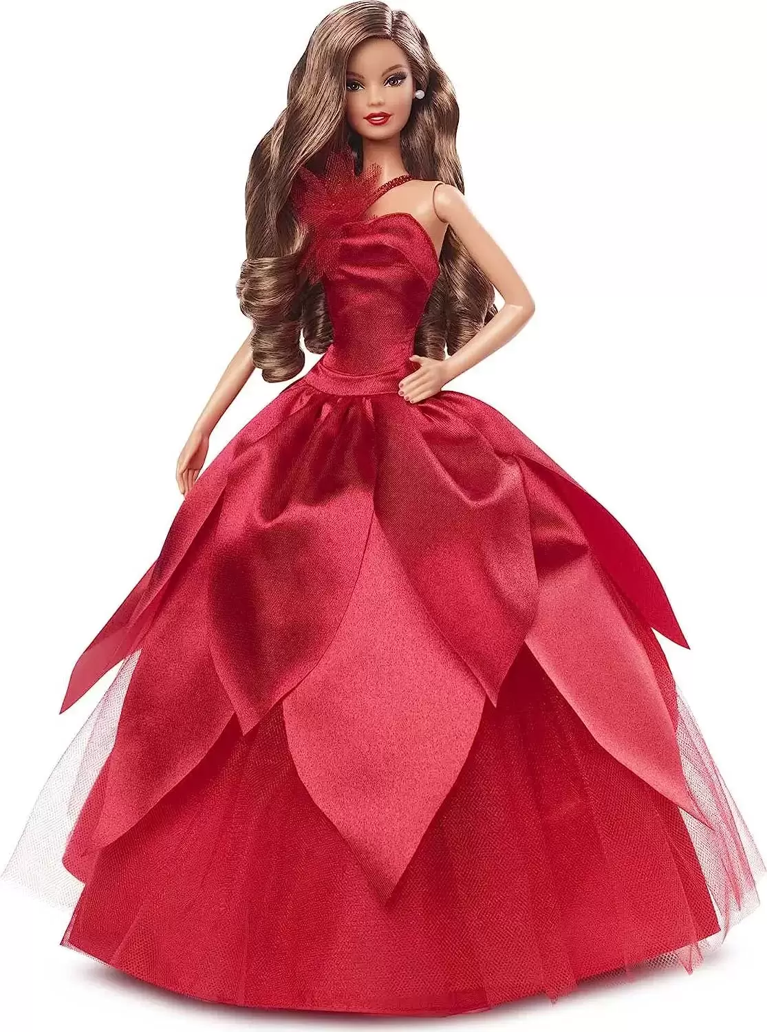 Barbie Holidays Collection - 2022 Holiday Barbie, Light-Brown Hair
