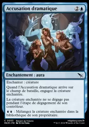 Meurtres au Manoir Karlov - Accusation dramatique