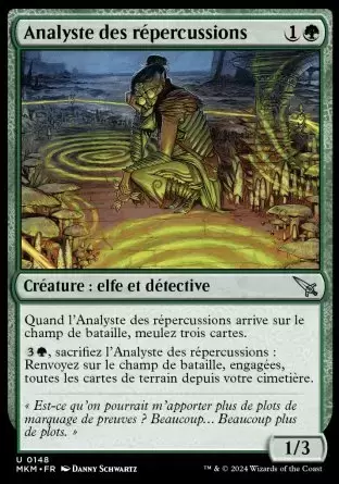 Meurtres au Manoir Karlov - Analyste des répercussions