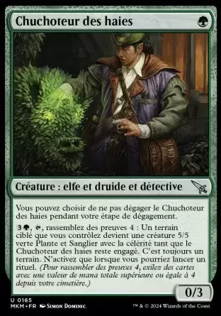 Meurtres au Manoir Karlov - Chuchoteur des haies