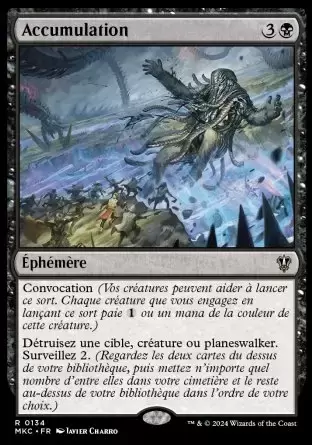 Meurtres au Manoir Karlov - Commander Decks - Accumulation
