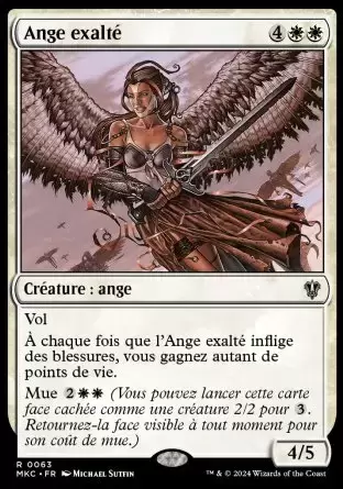 Meurtres au Manoir Karlov - Commander Decks - Ange exalté