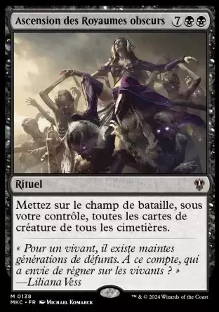 Meurtres au Manoir Karlov - Commander Decks - Ascension des Royaumes obscurs