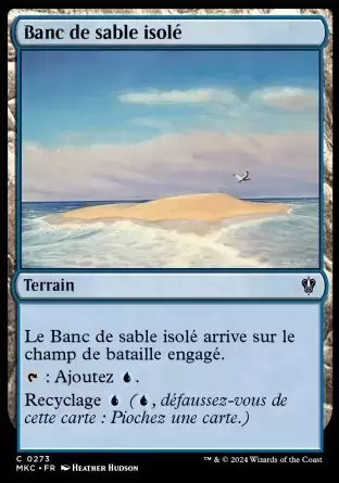 Meurtres au Manoir Karlov - Commander Decks - Banc de sable isolé