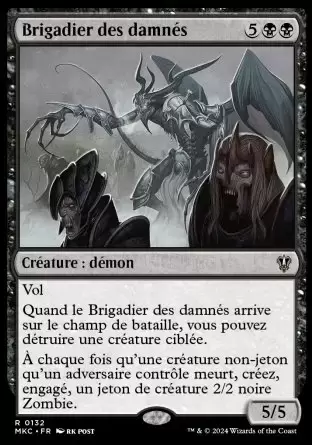 Meurtres au Manoir Karlov - Commander Decks - Brigadier des damnés