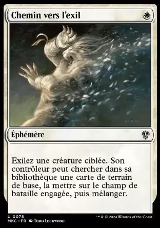 Meurtres au Manoir Karlov - Commander Decks - Chemin vers l\'exil