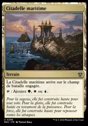 Meurtres au Manoir Karlov - Commander Decks - Citadelle maritime