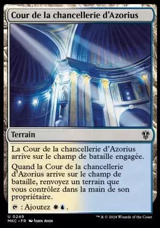 Meurtres au Manoir Karlov - Commander Decks - Cour de la chancellerie d\'Azorius