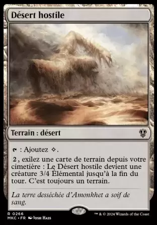 Meurtres au Manoir Karlov - Commander Decks - Désert hostile