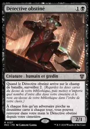 Meurtres au Manoir Karlov - Commander Decks - Détective obstiné