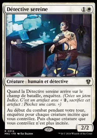 Meurtres au Manoir Karlov - Commander Decks - Détective sereine