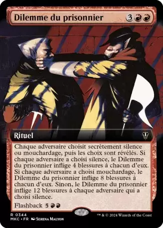 Meurtres au Manoir Karlov - Commander Decks - Dilemme du prisonnier